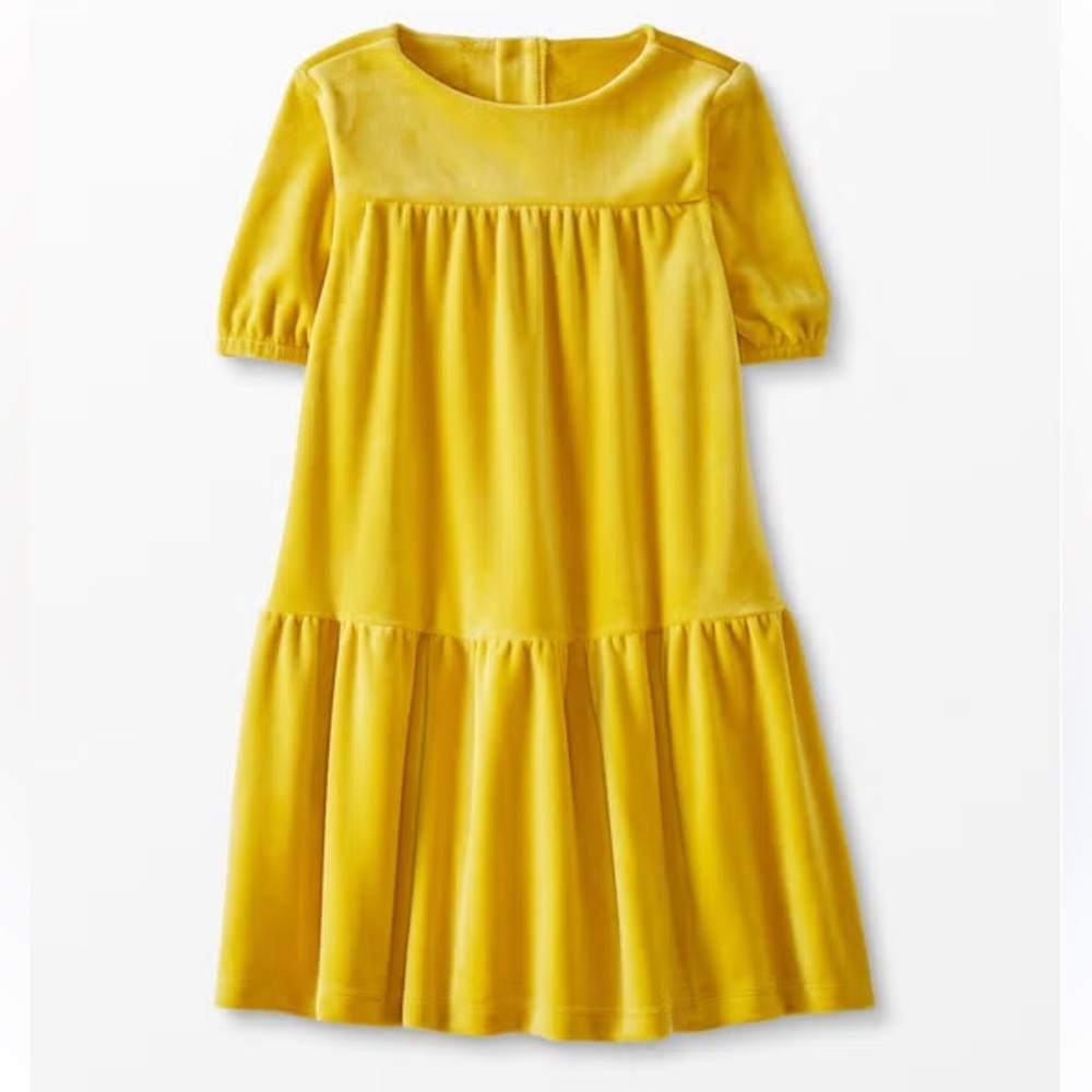 Hanna Andersson Recycled Velour Twirl Dress